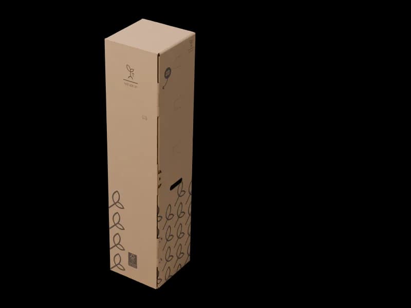 Modulaire vouwdoos 300 × 300 × 1300 mm