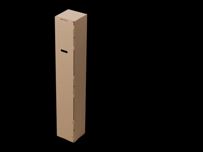 Vouwkokerdoos 260 × 260 × 1700 mm