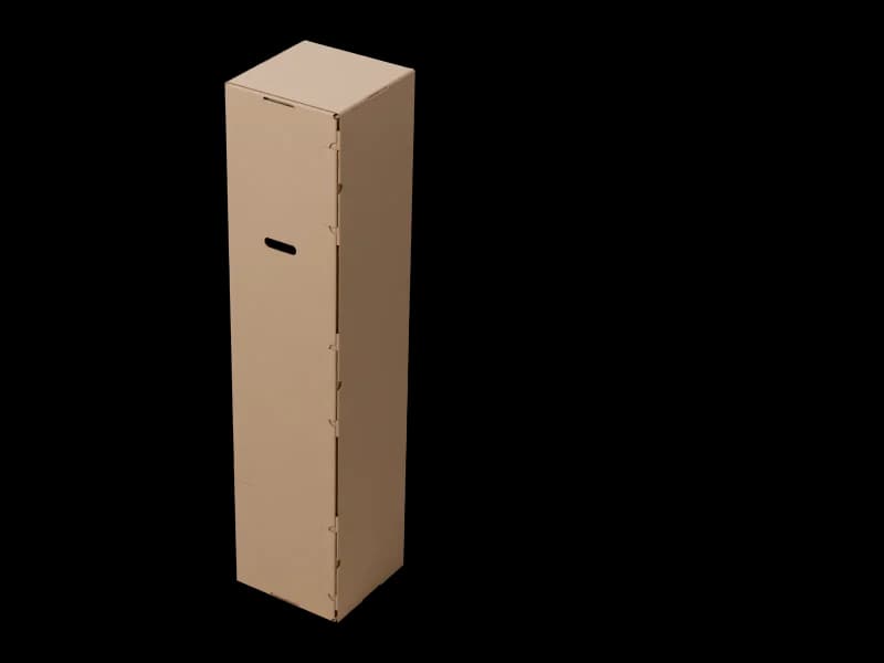 Vouwkokerdoos 340 × 340 × 1540 mm
